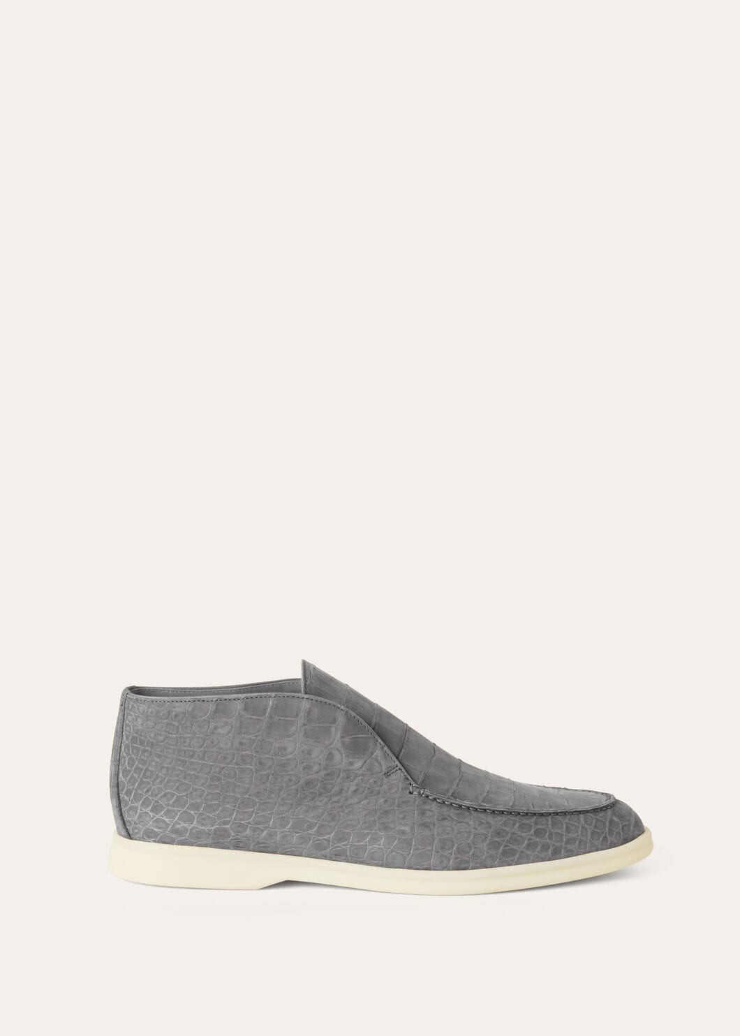 Polacchini Open Walk in Pelle Grigio