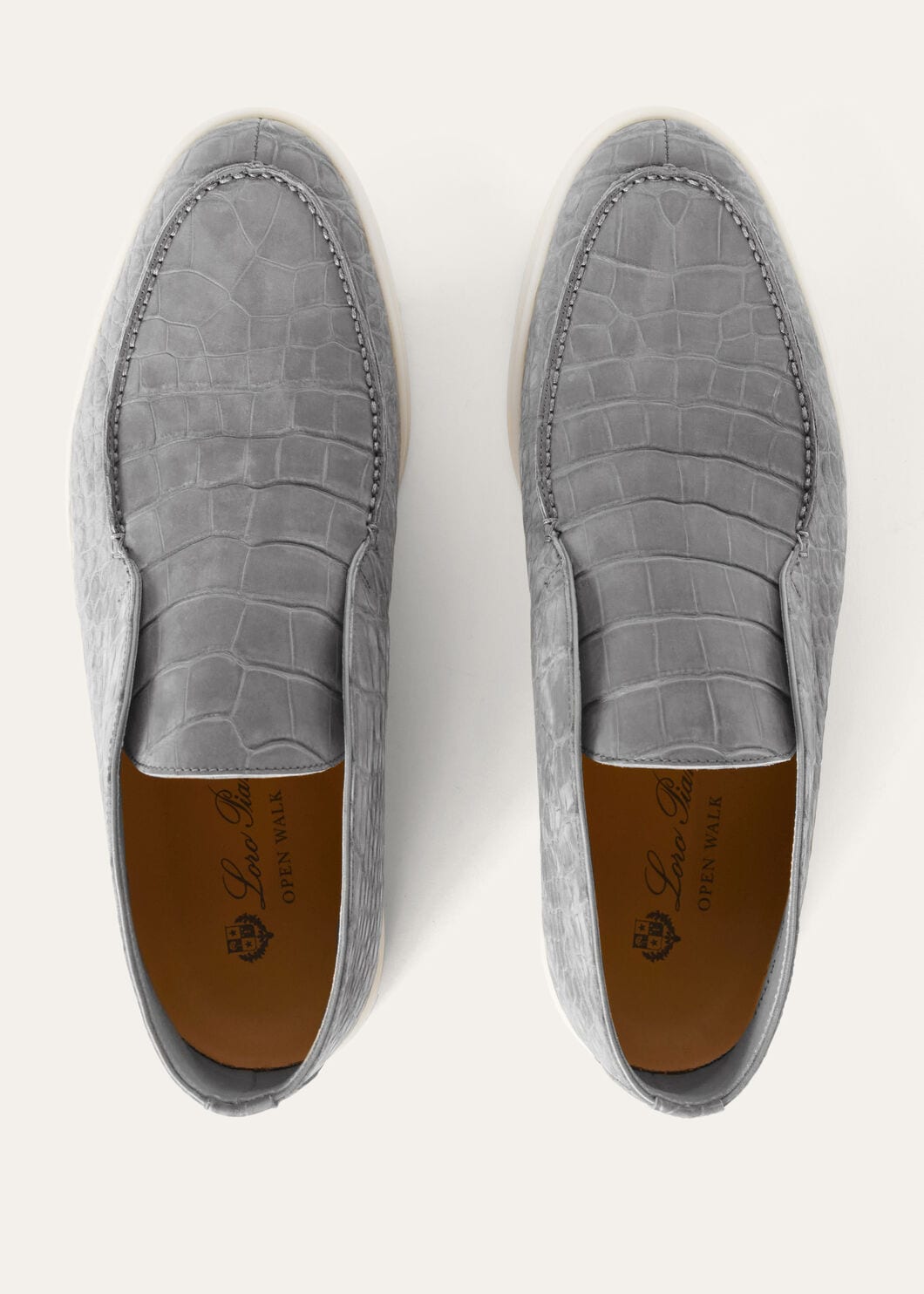 Polacchini Open Walk in Pelle Grigio