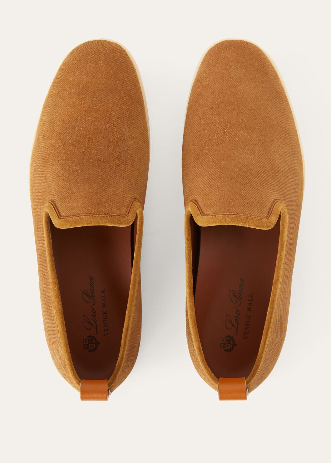 Mocassini Venice Walk in Suède Whiskey Uomo