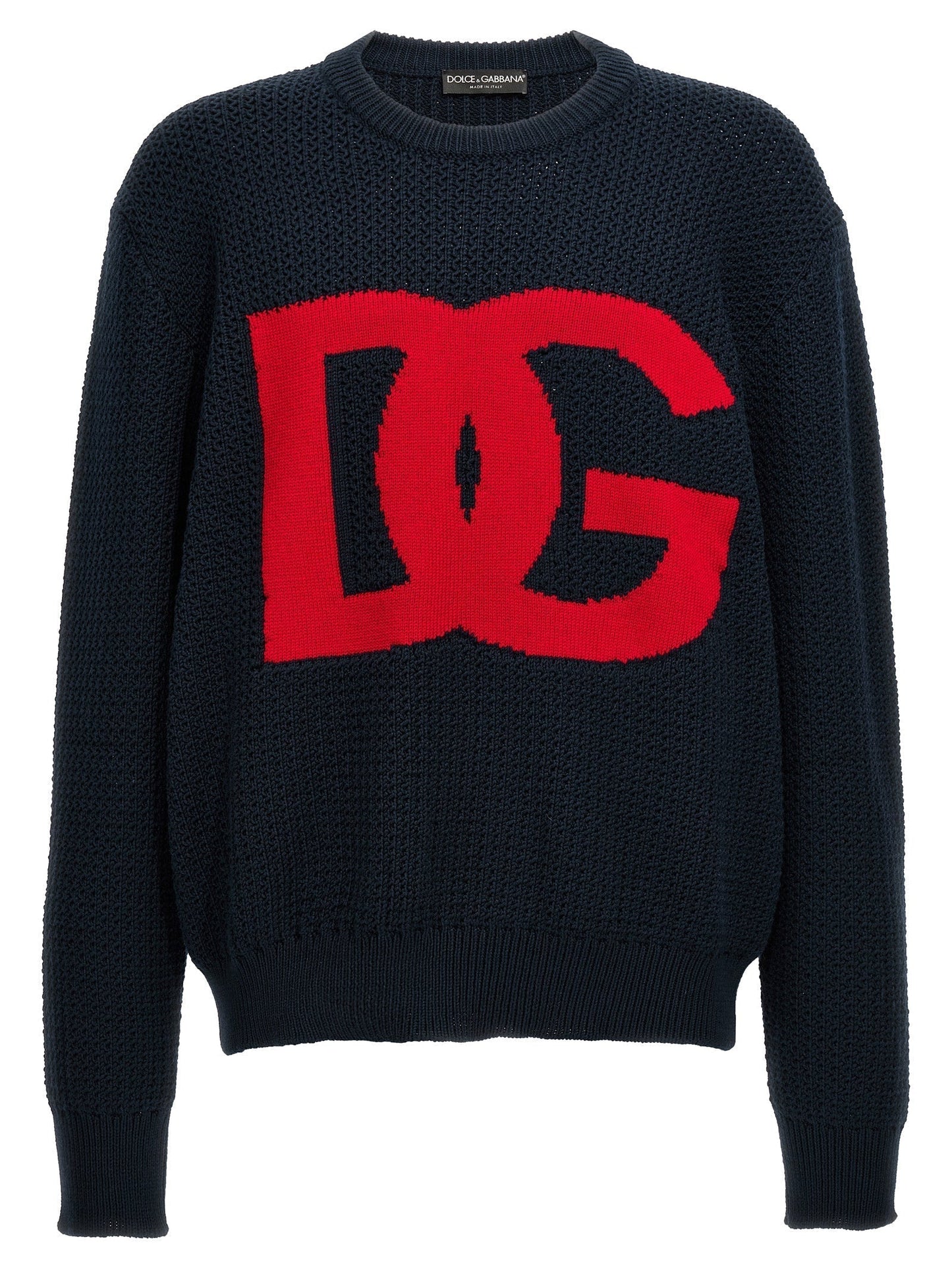 Logo Sweater Blue Sweaters