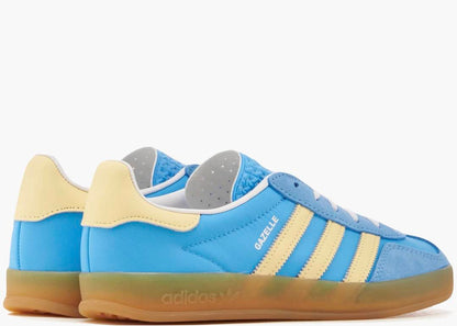 Adidas Gazelle Indoor Semi Blue Burst Almost Yellow