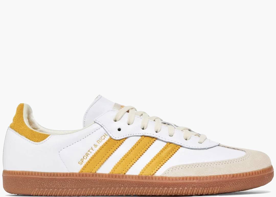 Adidas Samba Sporty & Rich White Bold Gold