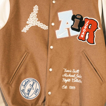 Jordan x Travis Scott Varsity Jacket