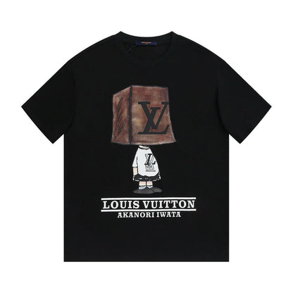 Louis Vuitton "Akanori Iwata" Black T-Shirt Collection