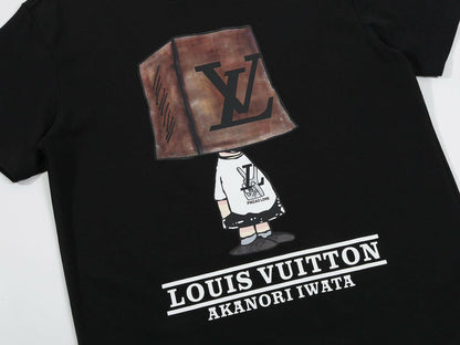 Louis Vuitton "Akanori Iwata" Black T-Shirt Collection