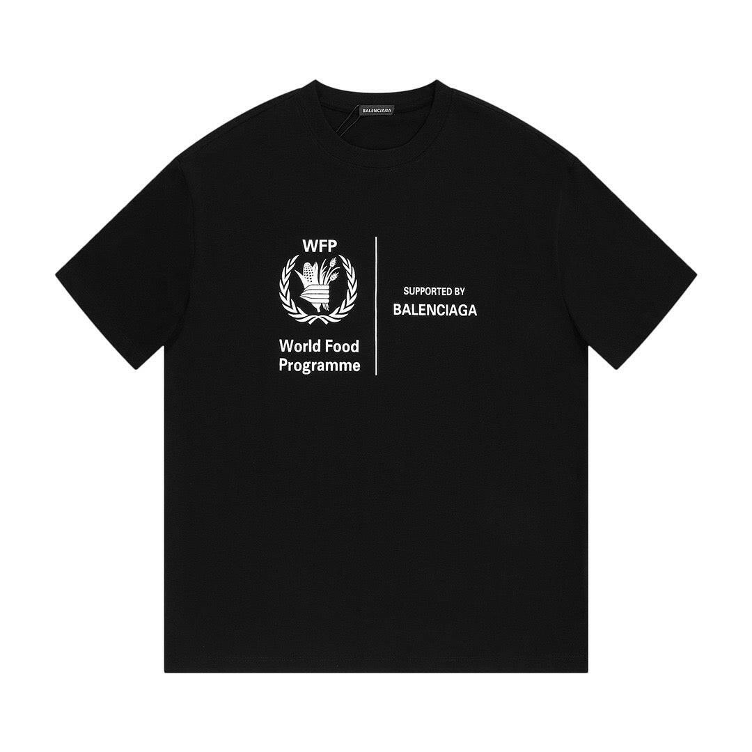 Balenciga WFP "World Food Programme" Black Shirt