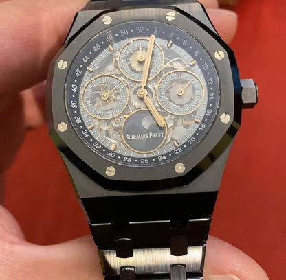 ROYAL OAK "SKELETON" BLACK