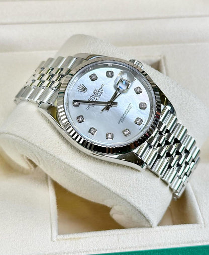 DATEJUST JUBILEE WHITE DIAMOND