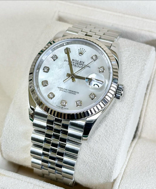 DATEJUST JUBILEE WHITE DIAMOND