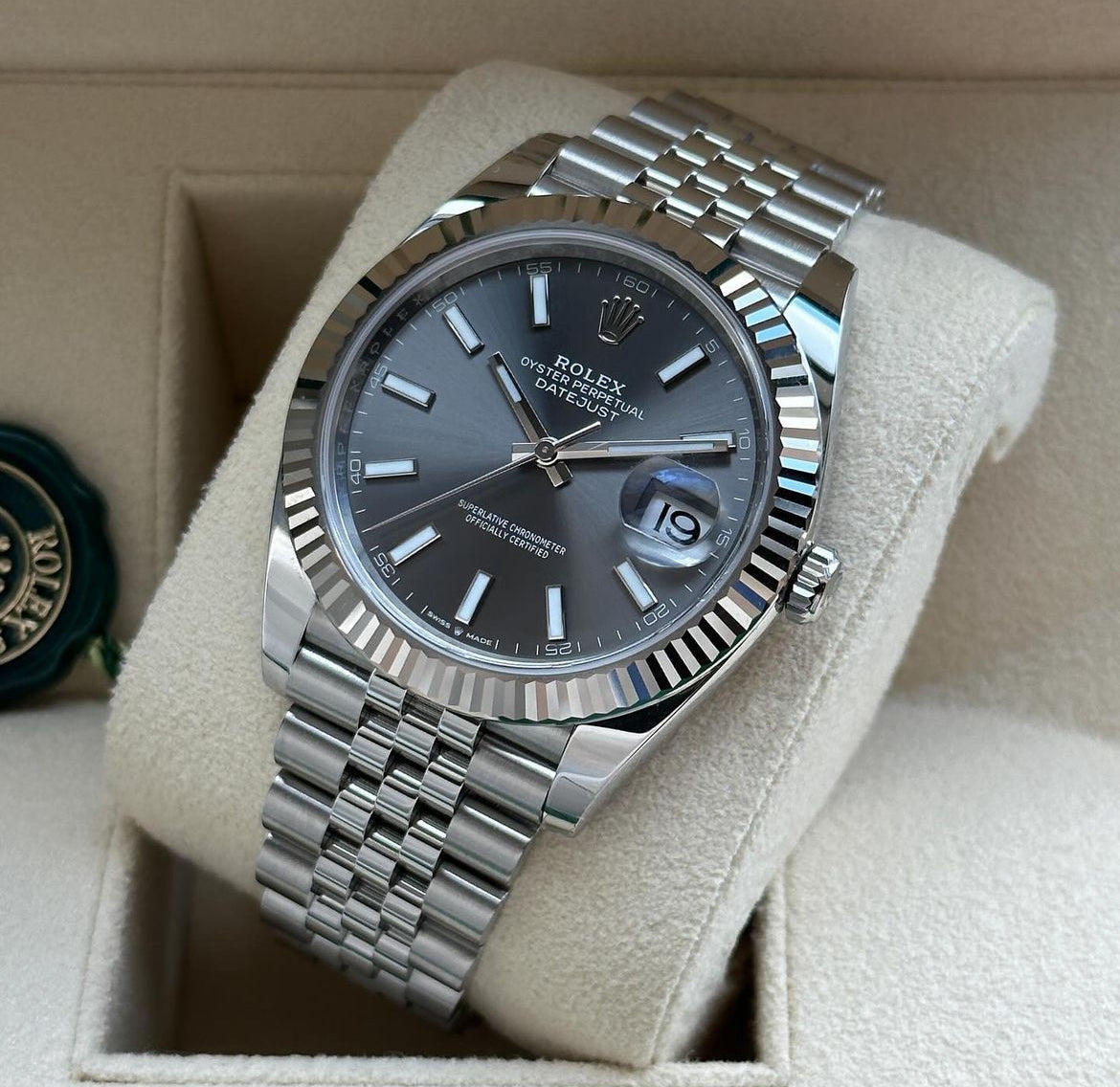 DATEJUST JUBILEE "SKYLAR GREY"