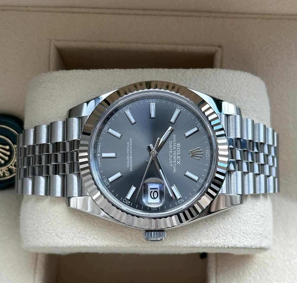 DATEJUST JUBILEE "SKYLAR GREY"