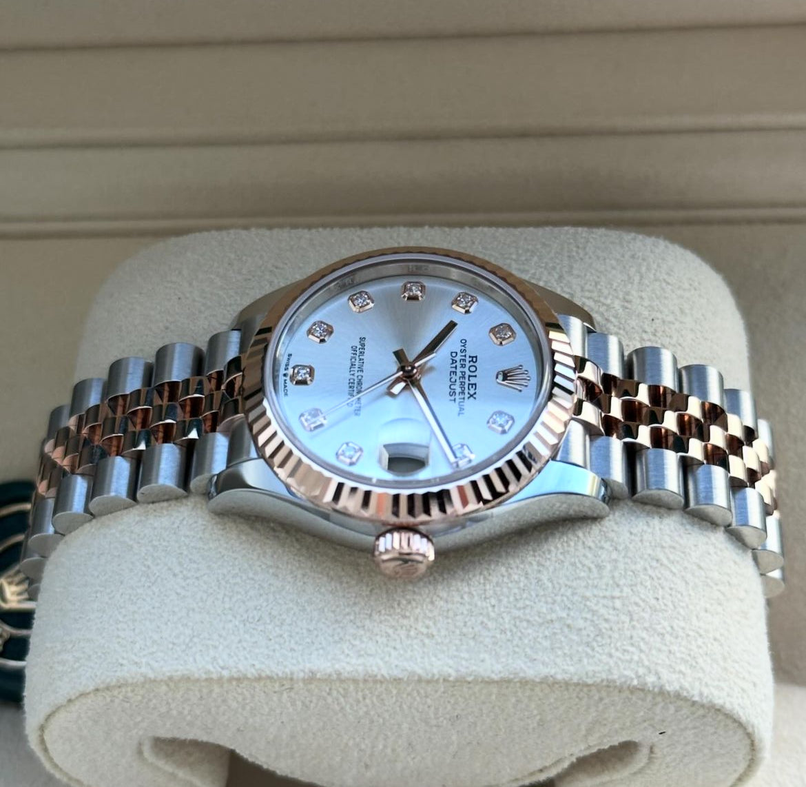 DATEJUST JUBILEE FLUTED BEZEL