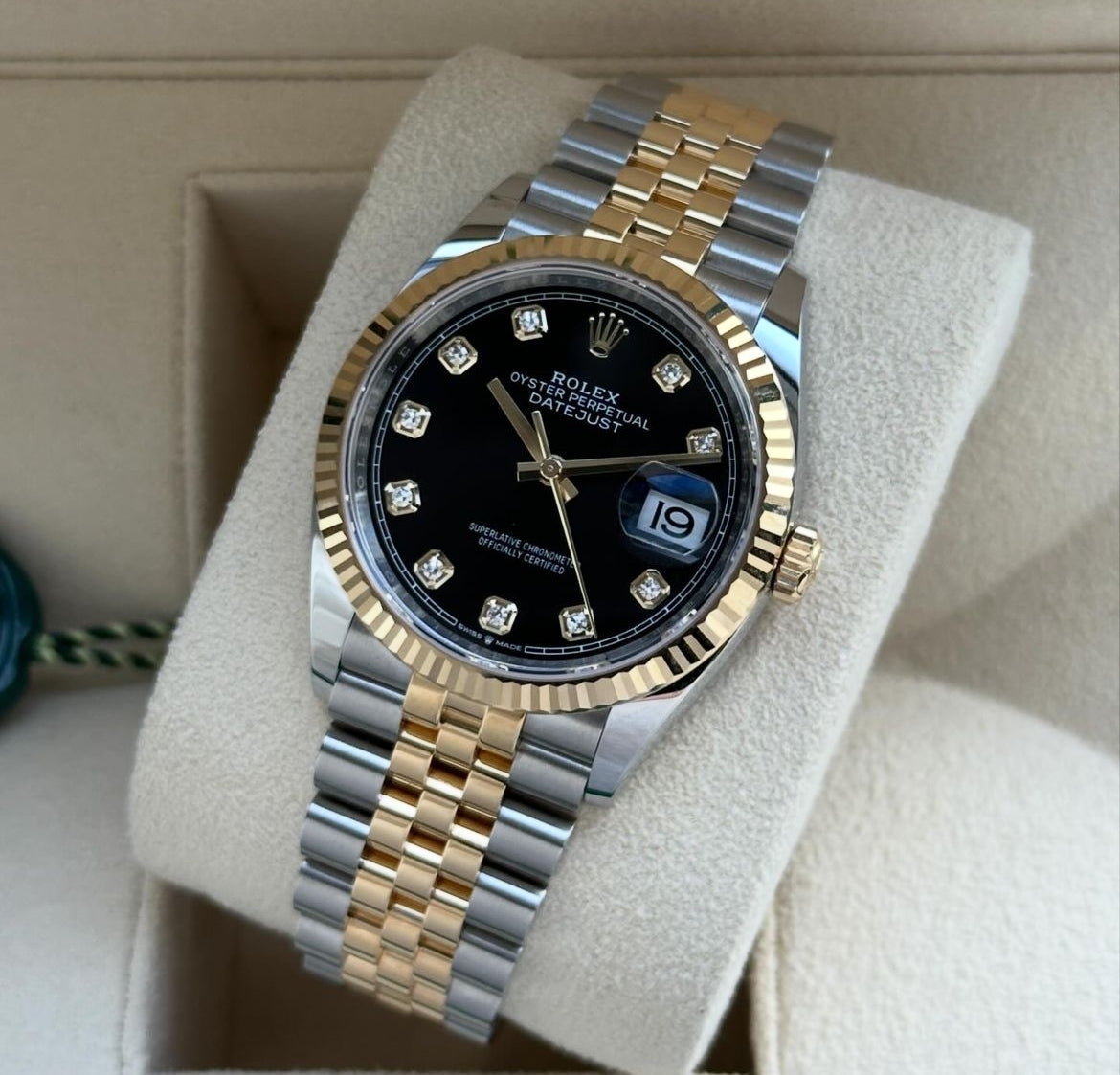 DATEJUST JUBILEE BICOLOR DIAMOND