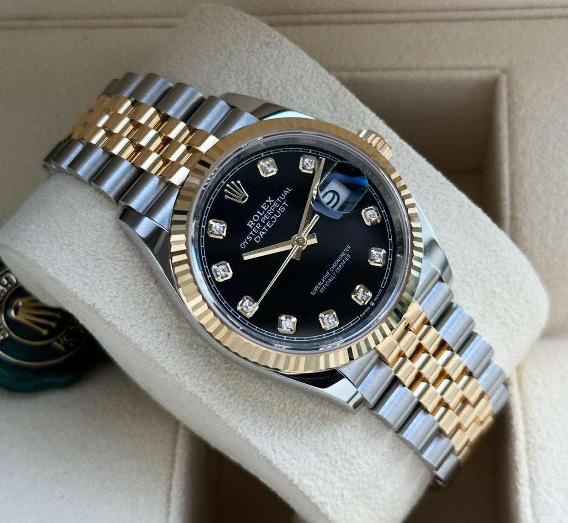 DATEJUST JUBILEE BICOLOR DIAMOND