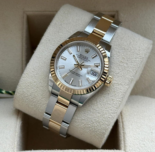 DATEJUST JUBILEE STEEL & GOLD LIGHT WHITE