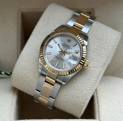 DATEJUST JUBILEE STEEL & GOLD LIGHT WHITE