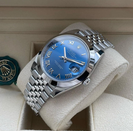 DATEJUST JUBILEE OCEAN BLU ROMAN