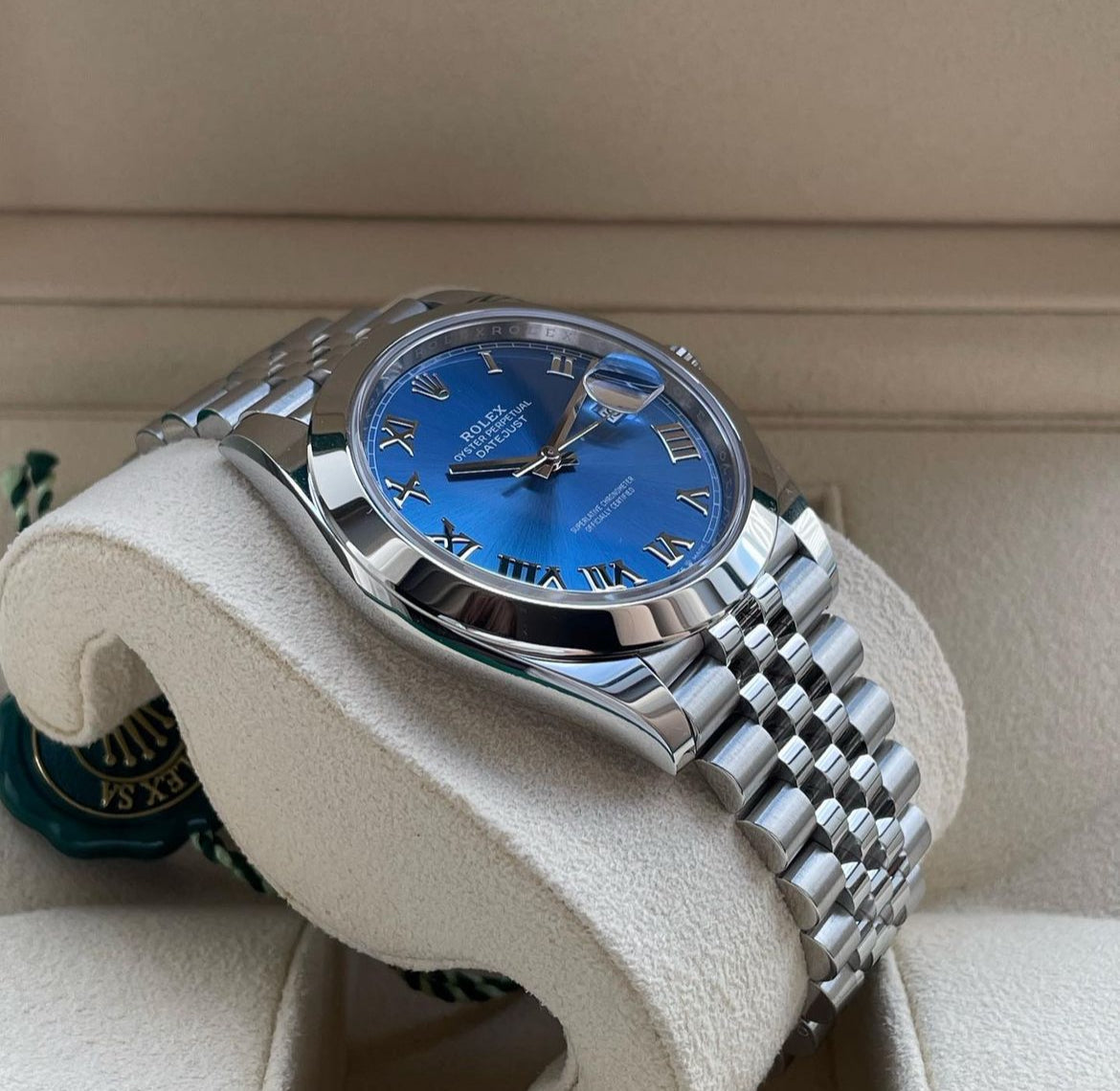 DATEJUST JUBILEE OCEAN BLU ROMAN