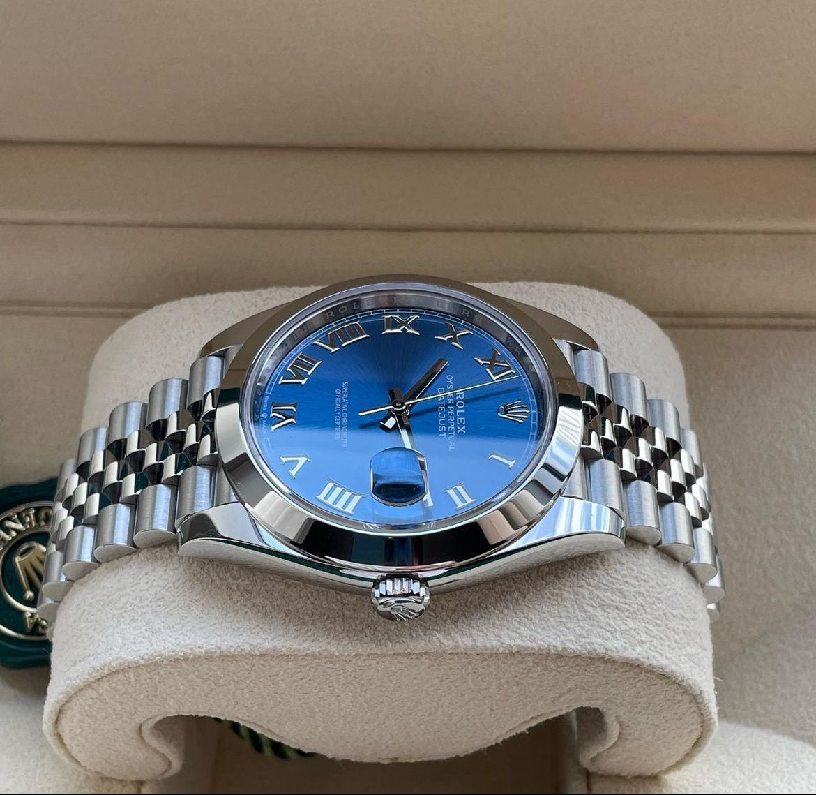 DATEJUST JUBILEE OCEAN BLU ROMAN