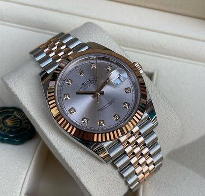 DATEJUST JUBILEE GOLD &amp; SILVER DIAMOND