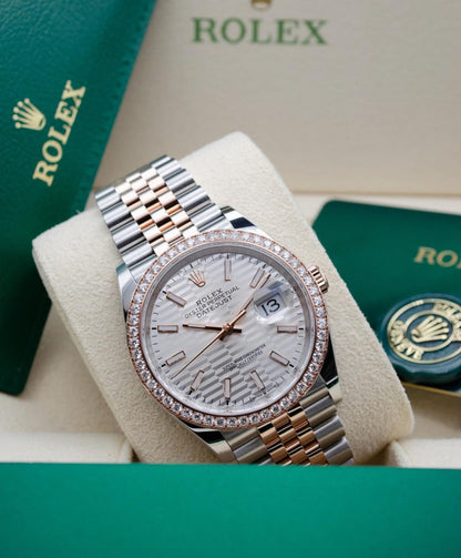 DATEJUST JUBILEE "LAS VEGAS" DIAMOND ROSE'