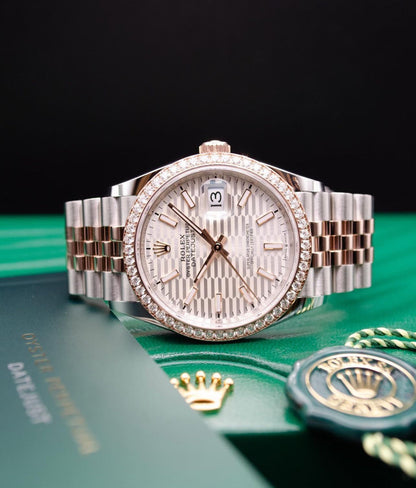 DATEJUST JUBILEE "LAS VEGAS" DIAMOND ROSE'