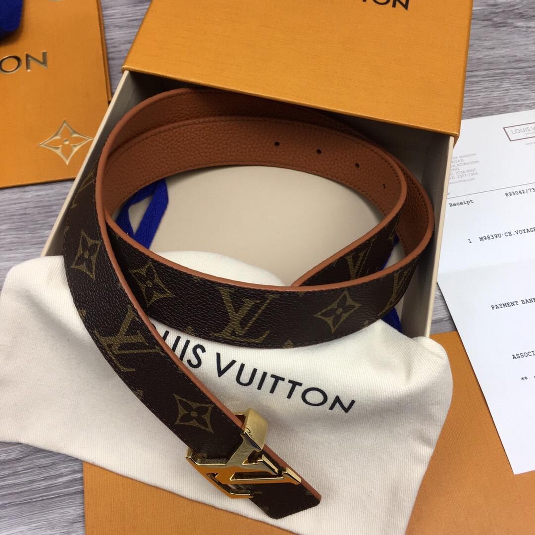 LV BELT LV INITIALES 30 MM REVERSIBLE