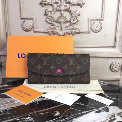 LV EMILIE PURPLE WALLET