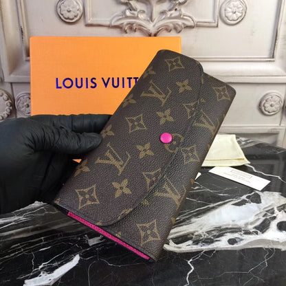 LV EMILIE PURPLE WALLET