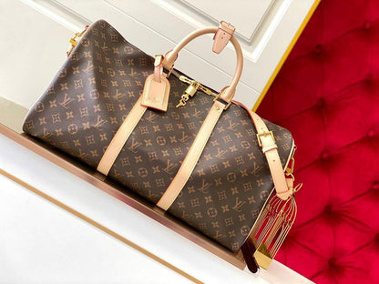 LV KEEPALL BANDAULIERE 55