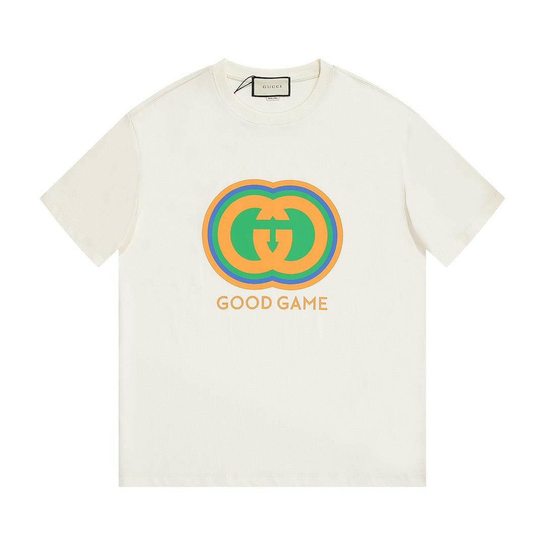 GUCCI "GOOD GAME" WHITE T-SHIRTS SS COLLECTION 2022