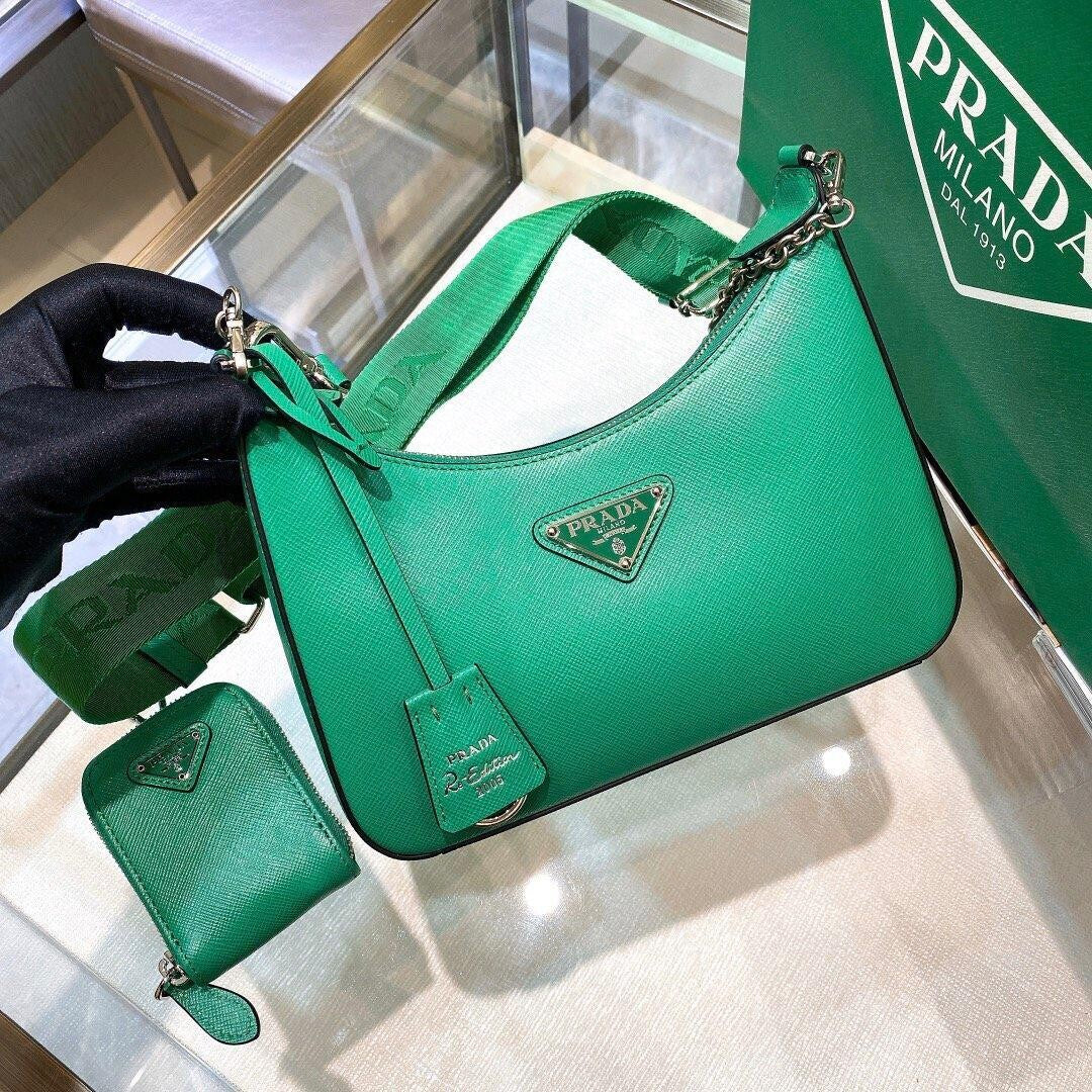 PRADA RE-EDITION 2005 IN RE-NYLON GREEN