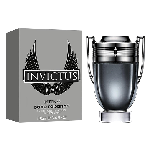 Paco Rabanne Invictus Intense Eau de Toilette for men 100ml (boxed) 