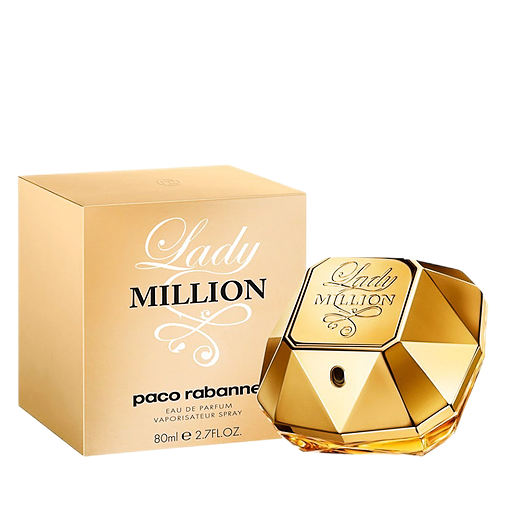 Paco Rabanne Lady Million Eau de Parfum 80ml (Boxed)