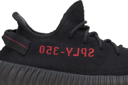 adidas Yeezy Boost 350 V2 Black Red or "BRED" (2017/2020) Sneakers for Men