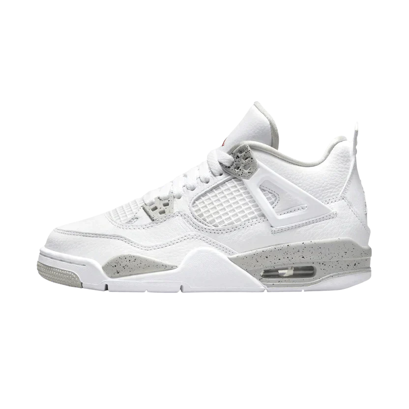 Air Jordan 4 Retro GS 'White Oreo' 