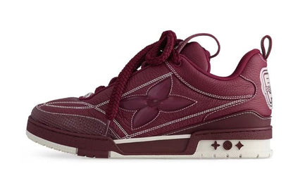 SKATE SNEAKER-BORDEAUX RED