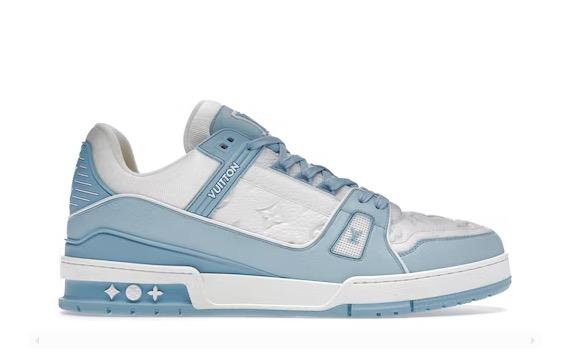 TRAINER-LOWWHITE SKY BLUE