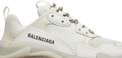 Balenciaga Triple S Clear Sole "Crystal-Off White Cream" (W) Sneakers for Women