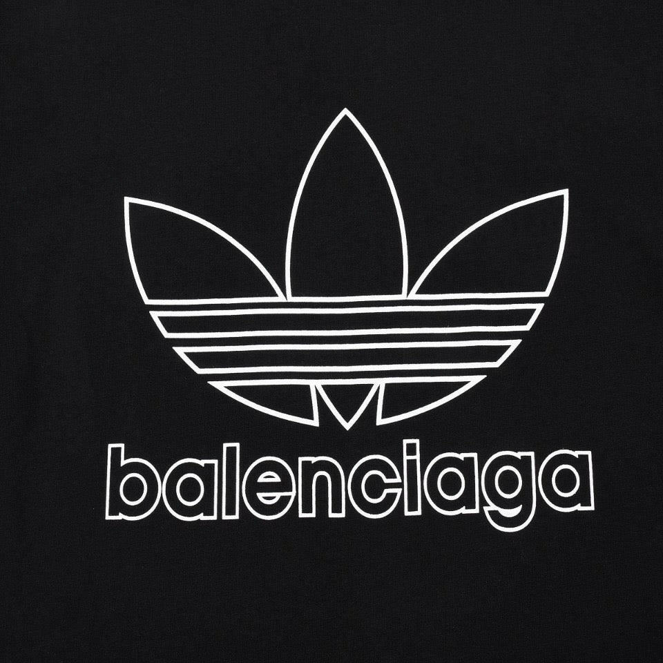 Balenciaga x Adidas Logo Black & White Shirt