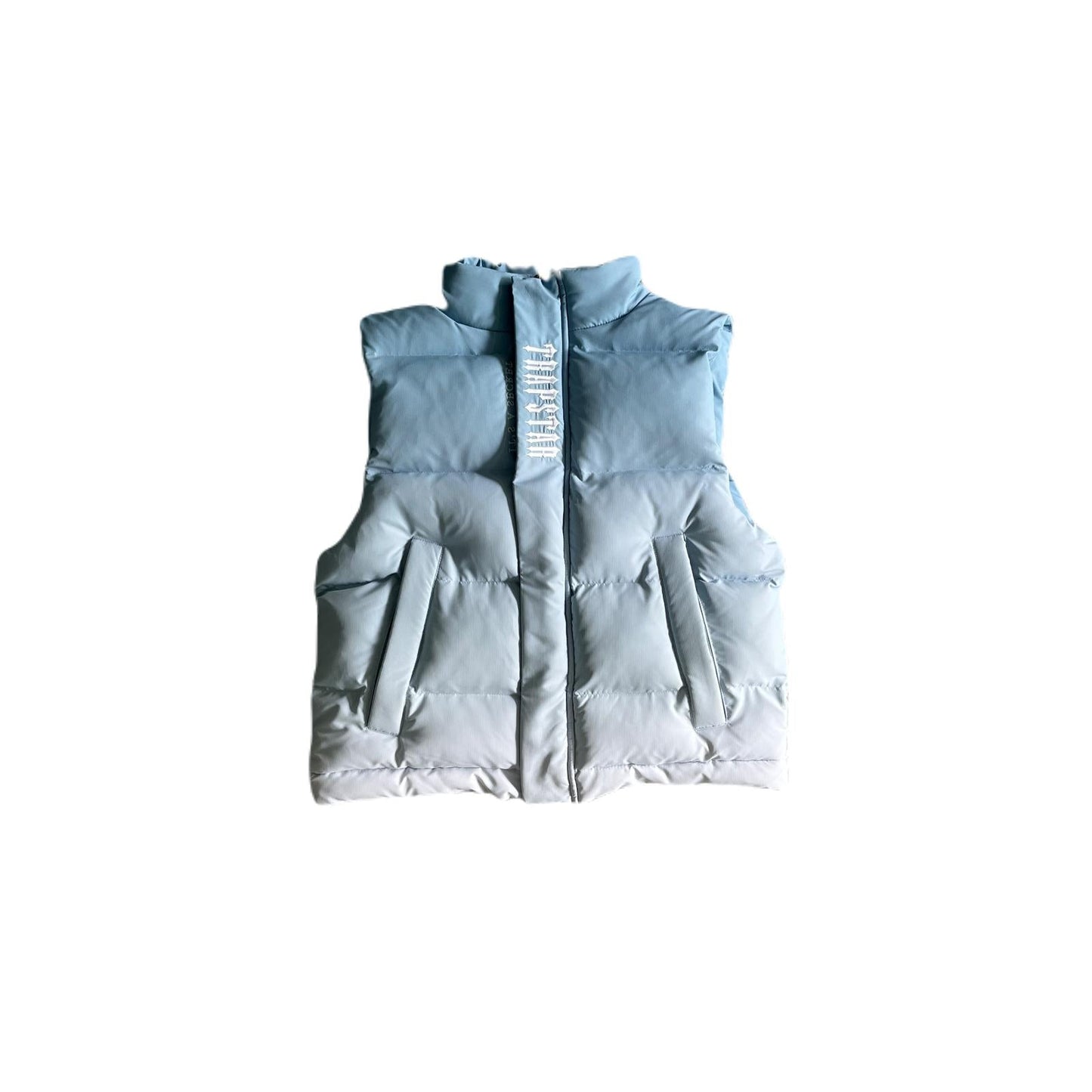 DECODED TRAPSTAR VEST – LIGHT BLUE