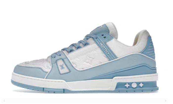 TRAINER-LOWWHITE SKY BLUE