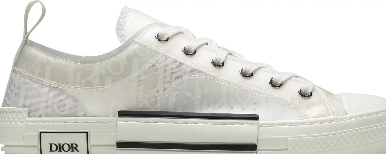 Dior B23 Low Top Oblique 'White' Sneakers for Men