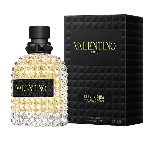 Valentino Born In Roma Yellow Dream Men Eau de Toilette for men 100ml boxed 