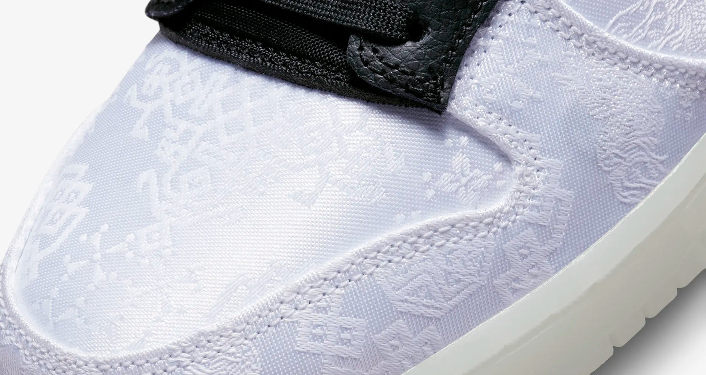 Dunk Low x CLOT x Fragment Design Black and White