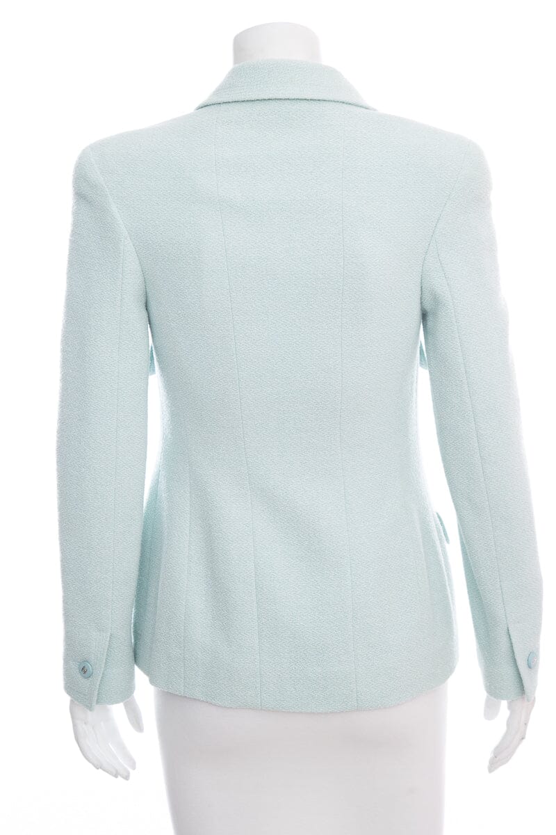 Chanel Baby Blue Jacket SZ 38