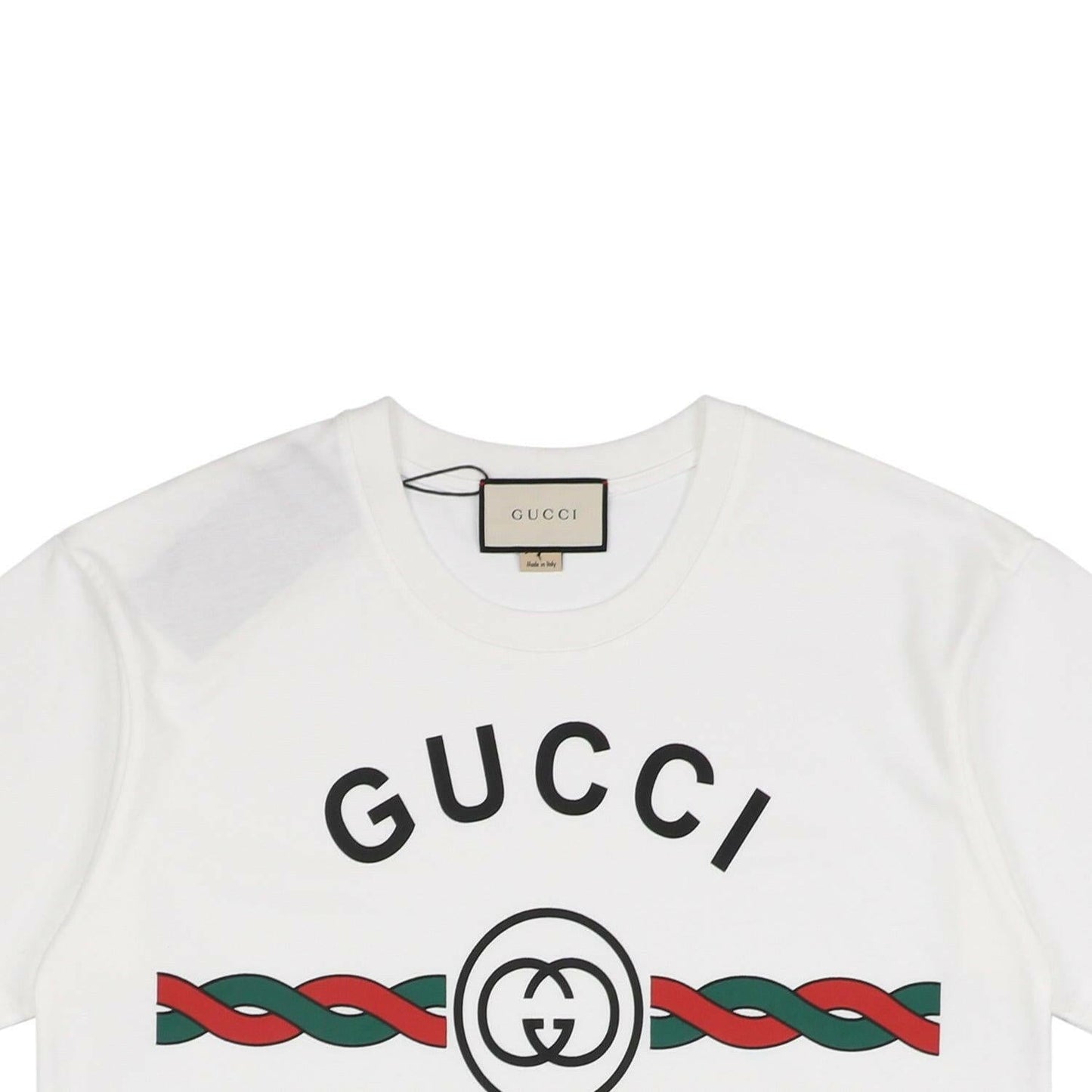 GUCCI "FIRENZE 1921" WHITE T-SHIRTS SS COLLECTION 2022