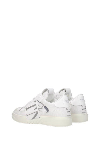 White Leather Sneakers