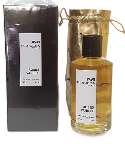 Mancera Roses Vanille Eau de Parfum 120ml (Boxed)