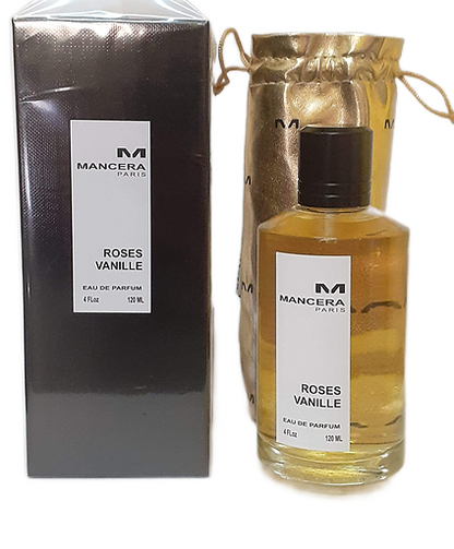 Mancera Roses Vanille Eau de Parfum 120ml (Boxed)